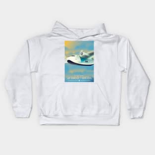 San Francisco To Hong Kong Kids Hoodie